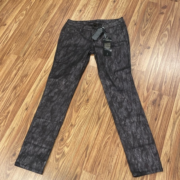 Snake skin Highway Jeans size 7 - Picture 1 of 3